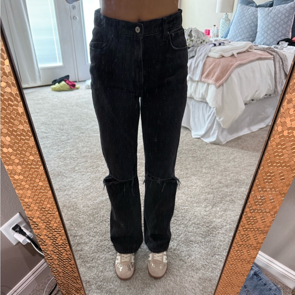 Abercrombie & Fitch Ghe 90’s Relaxed Jean High Rise Size 26 NWOT